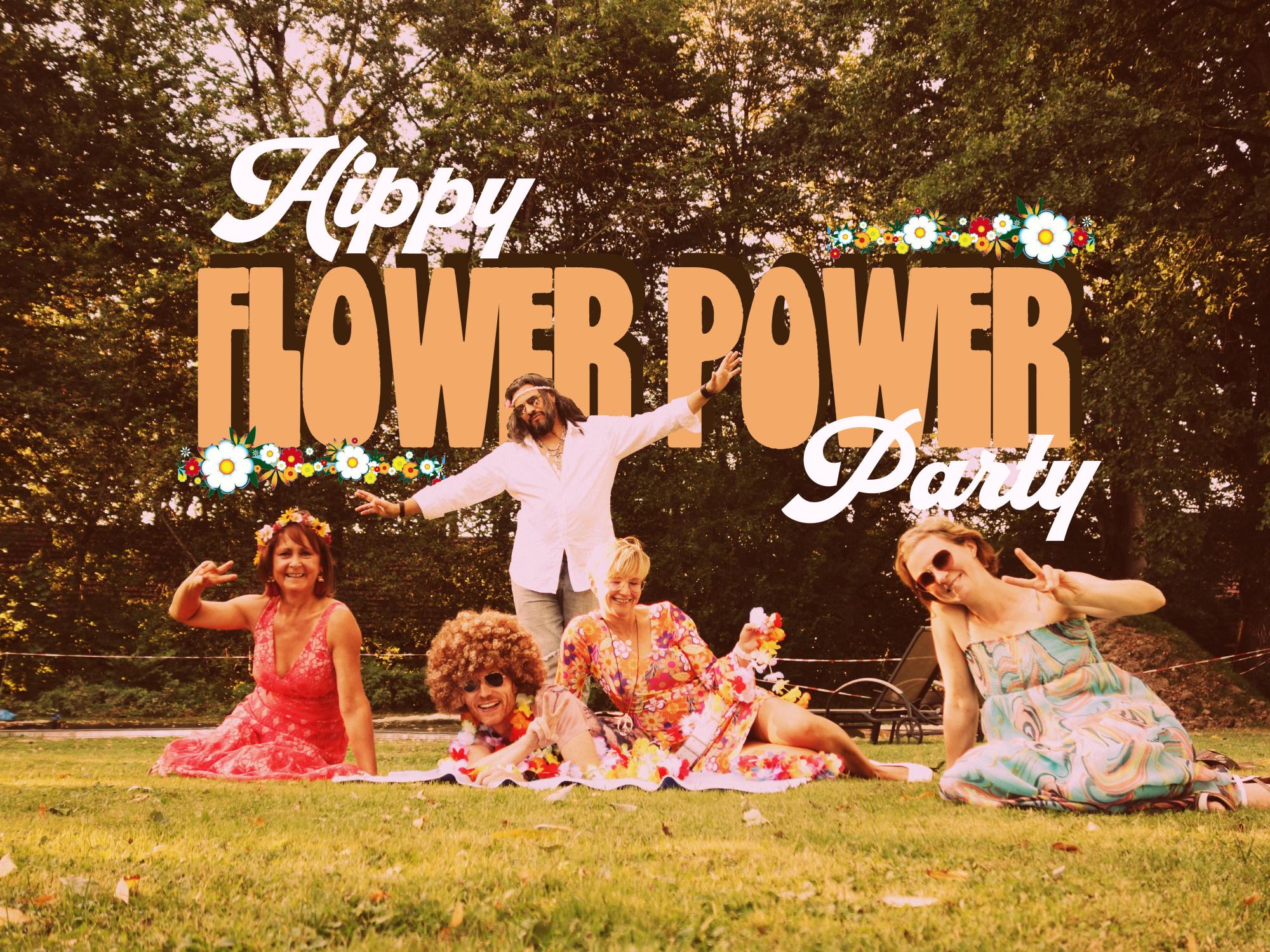 Hippy Flower Power Party